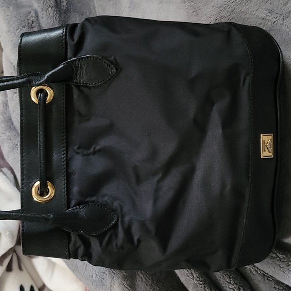 Moschino Redwall vintage black drawstring purse and matching wallet - Picture 12 of 16